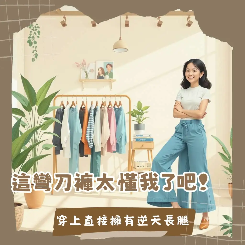 彎刀褲推薦指南：完美修飾腿型穿搭技巧與品牌選購攻略